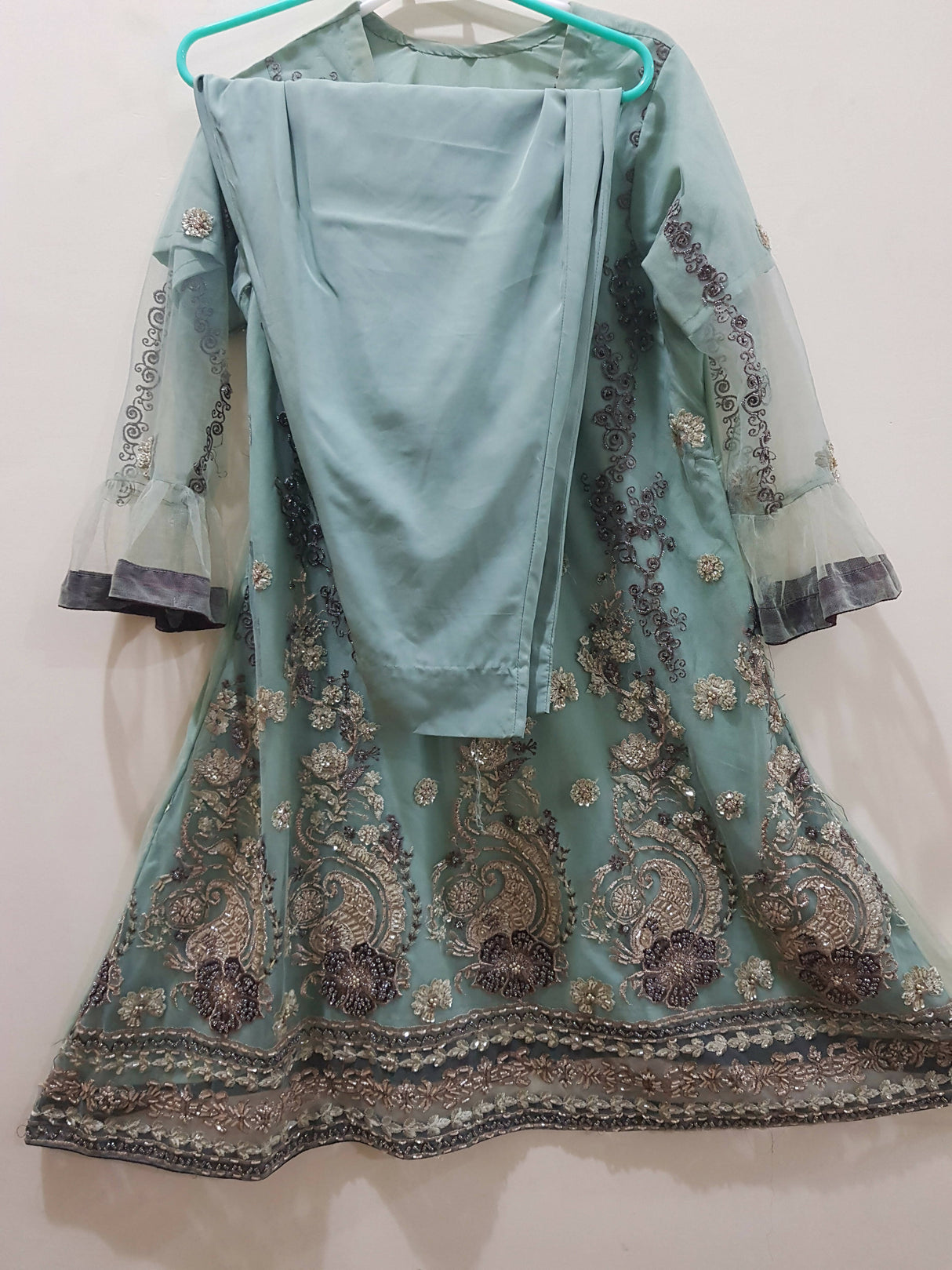 Embroidered Frock | Women Frocks & Maxis | Medium | Worn Once