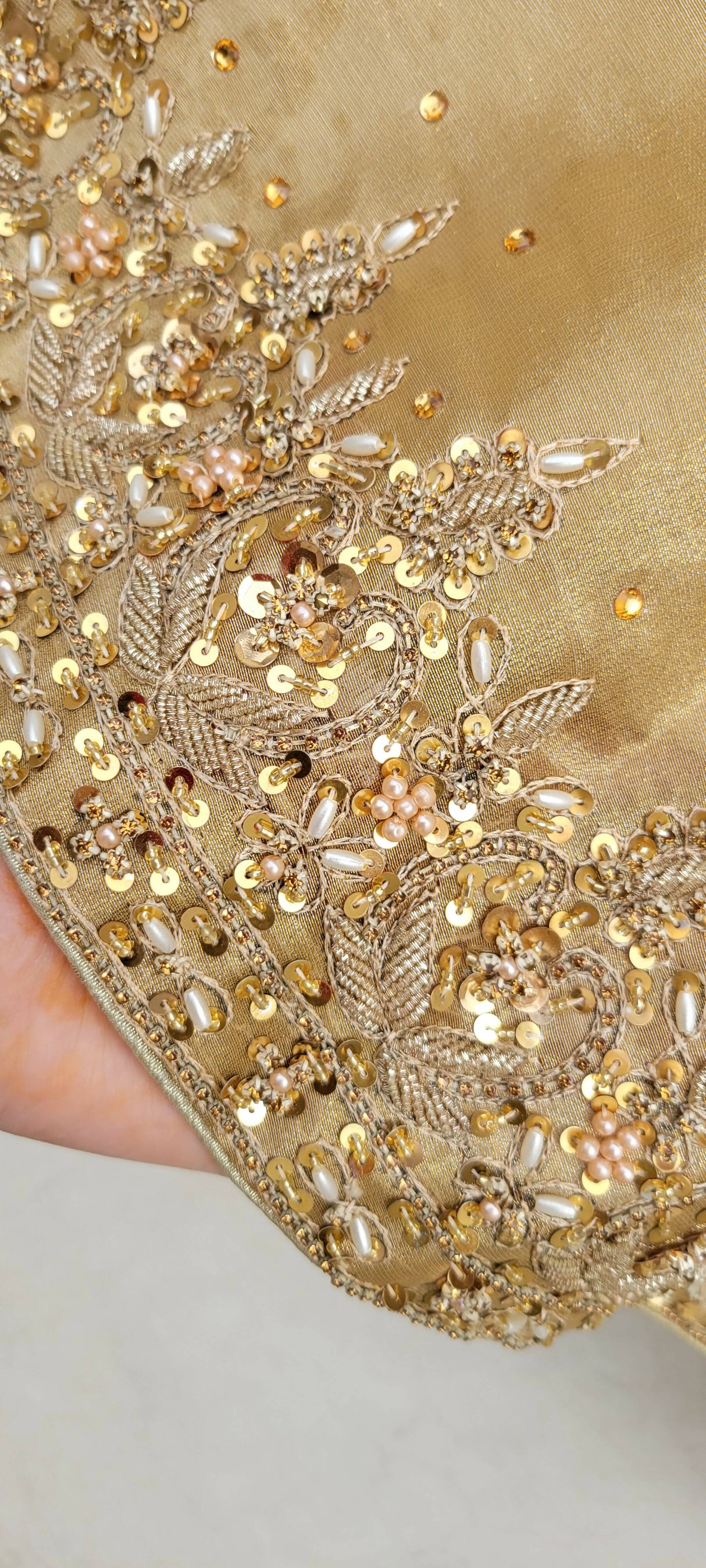 Heavy Maxi with Masoori Lehnga | Women Locally Made Formals | Small | Worn Once