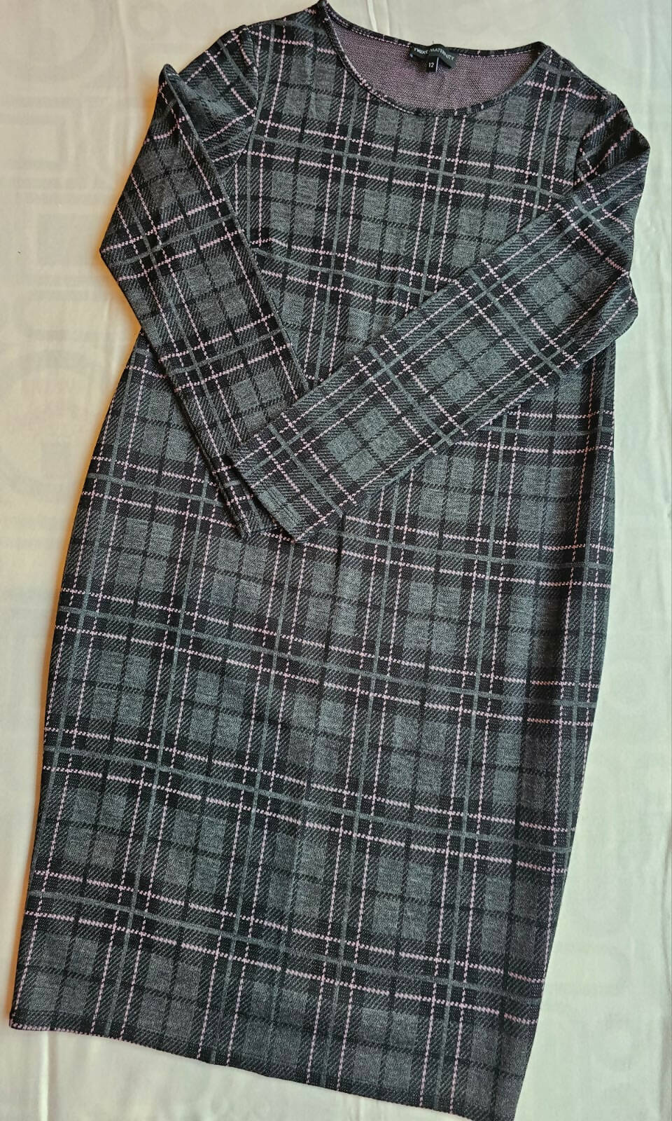 Next | Checkered Kurta | Women Branded Kurta | Medium | New