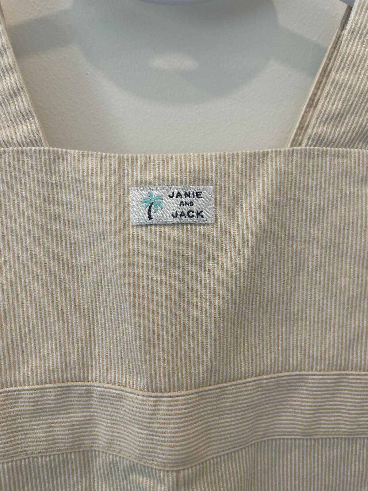 Janie & Jack | Yellow Overall Outfits | Baby Outfit Sets | Size:6-12 months | Preloved