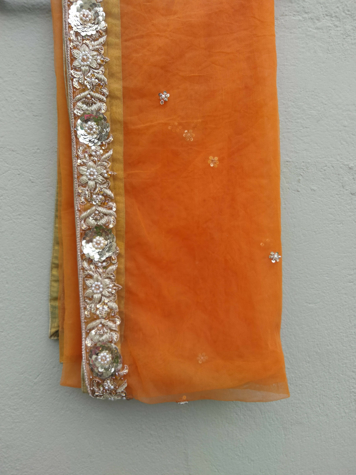 Orange peplum with pink lehnga | Women Locally Made Formals | Medium | New