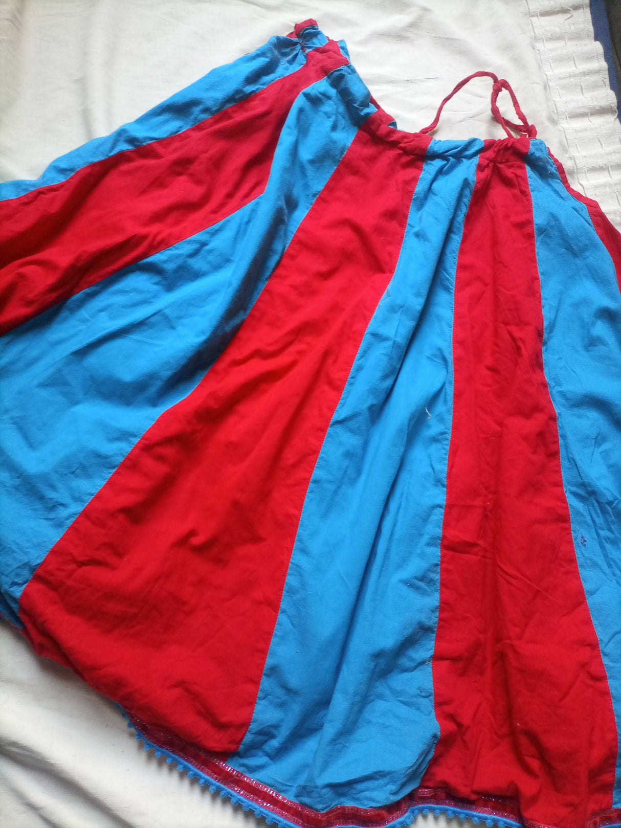 Blue & red Frok | Girls Skirts & Dresses | 6 to 8 years | Preloved