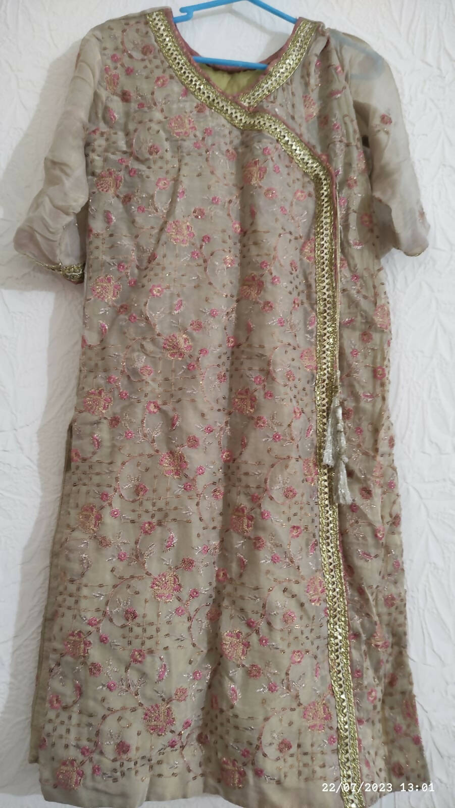 Girls formal wear 2 PC Suit | Kids | Girls Shalwar Kameez | Size: 10 to 12 Yrs | Preloved