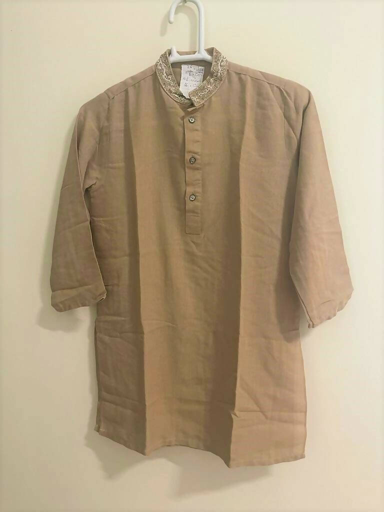Brown Kurta (7-8 years) | Boys Shalwar Kameez | Preloved