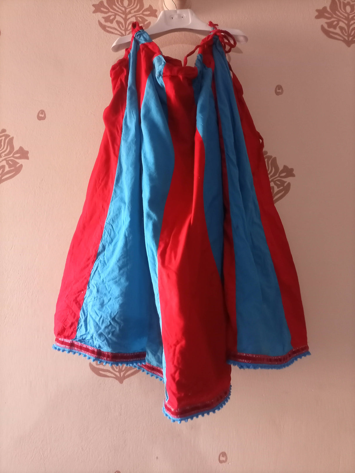 Blue & red Frok | Girls Skirts & Dresses | 6 to 8 years | Preloved