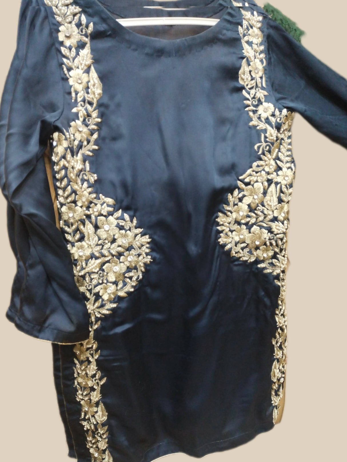 Embroidered Kurta | Women Locally Made Formals | Small | Worn Once