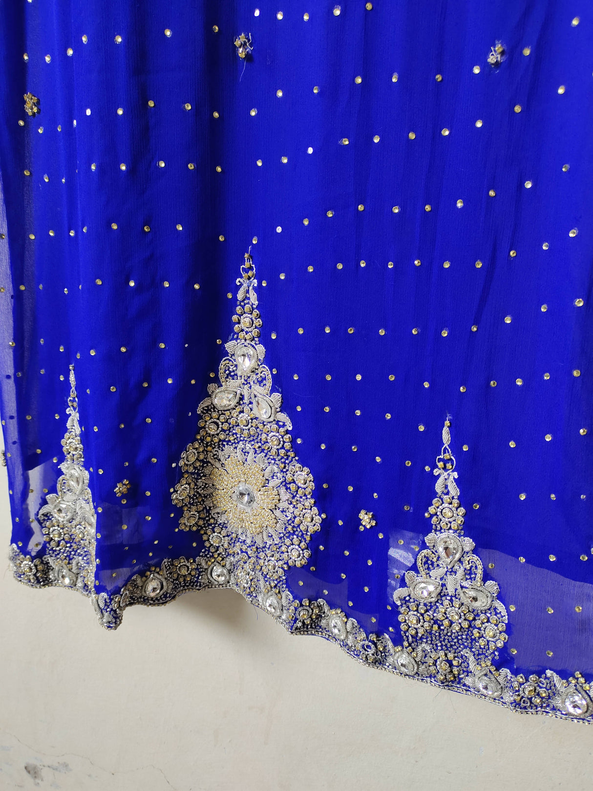 Blue 3 PC Suit | Women Locally Made Formals | Small | Worn Once