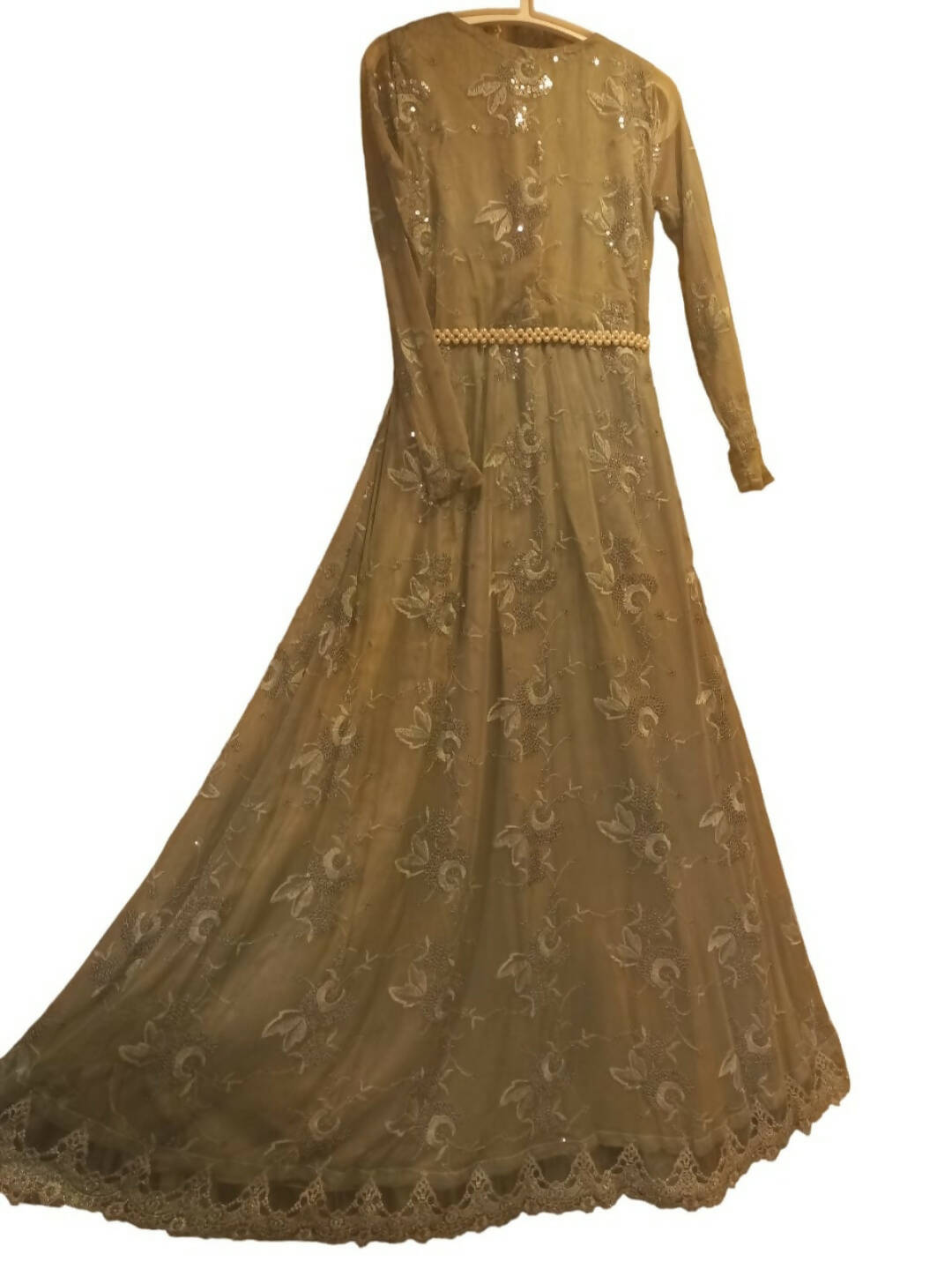 Fancy net maxi | Women Frocks & Maxis | Medium | Preloved