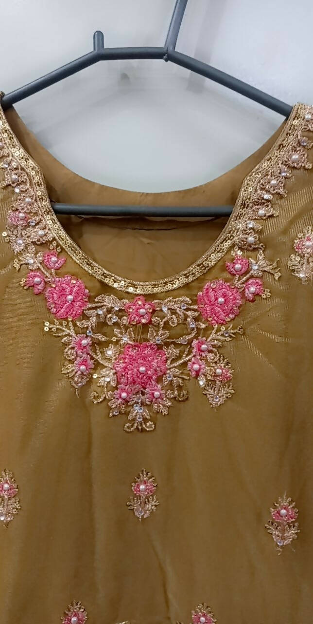 Mustard 3Pcs | Women Locally Made Formals | Medium | Worn Once