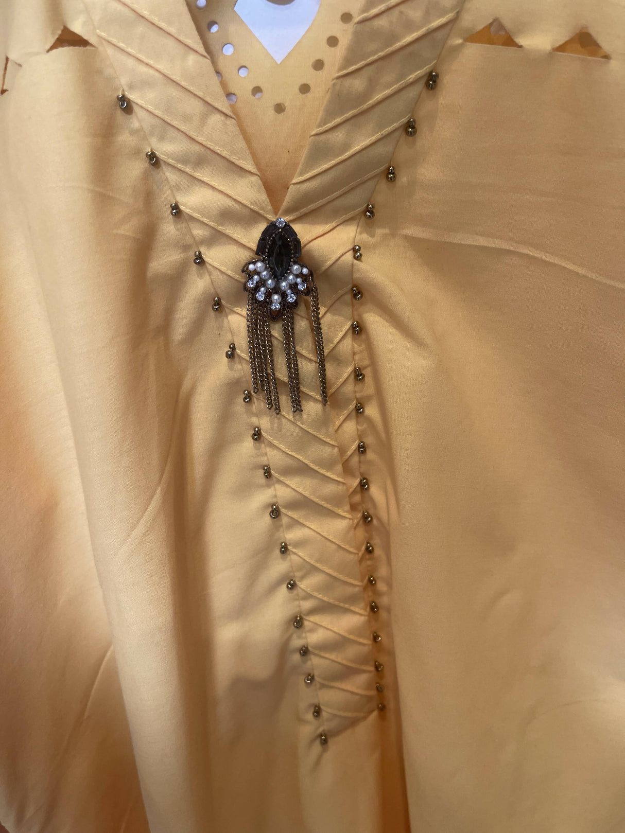 Hina Rathore | Yellow Kurta | Women Branded Kurta | Medium | Worn Once