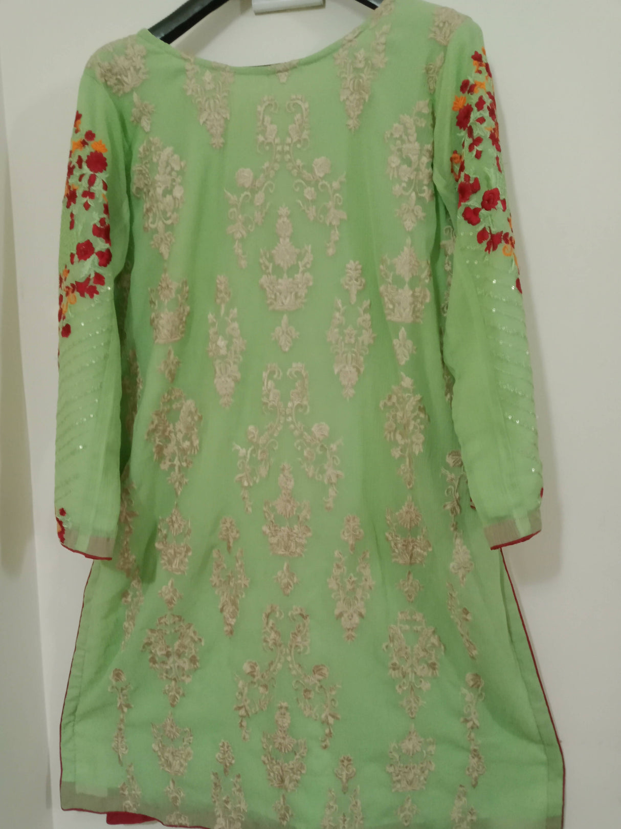 Green 3 PC Suit | Women Formals | X-Large | New