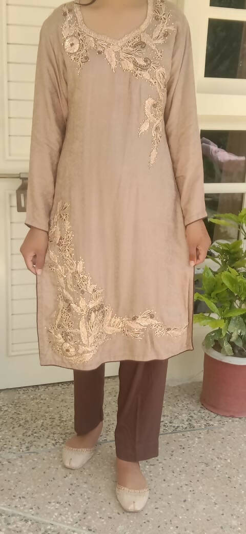 Linen Kurta & Trouser| Women Locally Made Kurta | Small | New