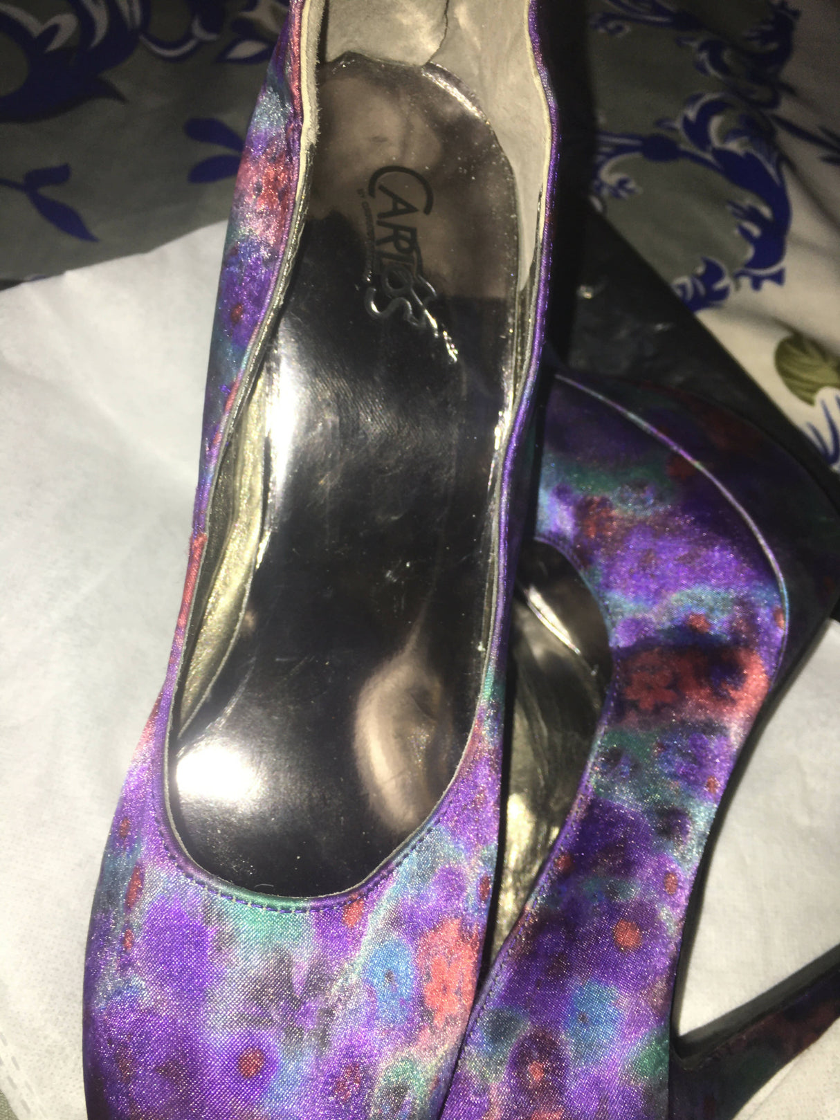 Carlos | Purple Heels | Women Shoes | Size: 37 | Preloved