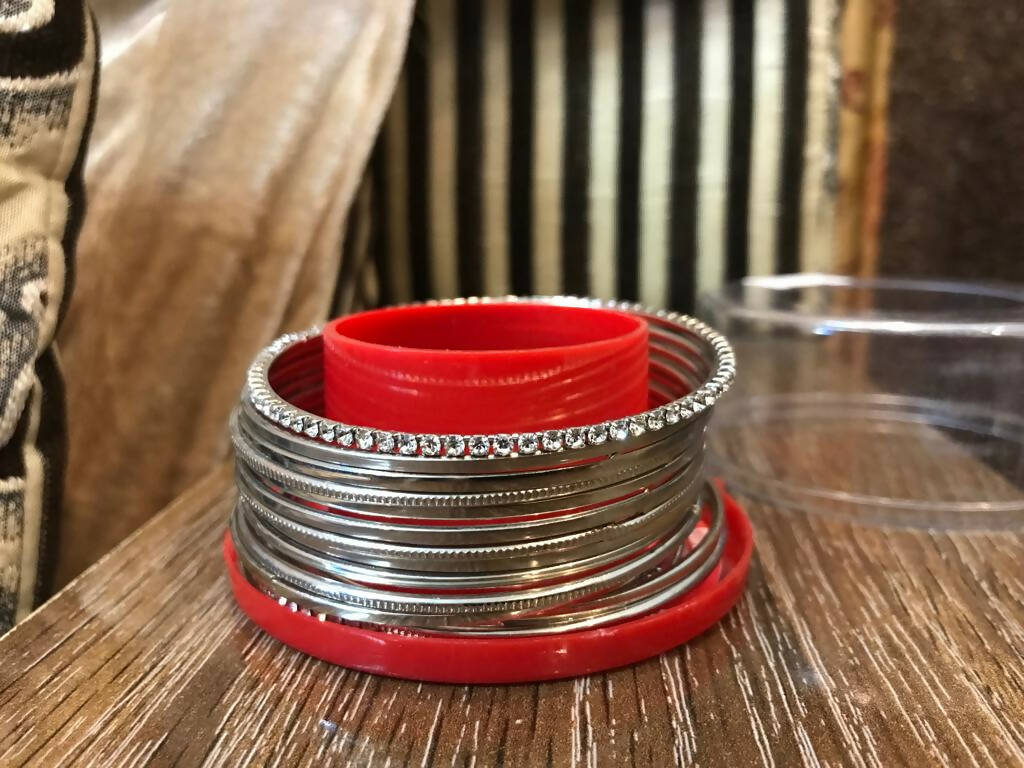 Silver Bangles | Women Jewelry | Size: 2.25 | New