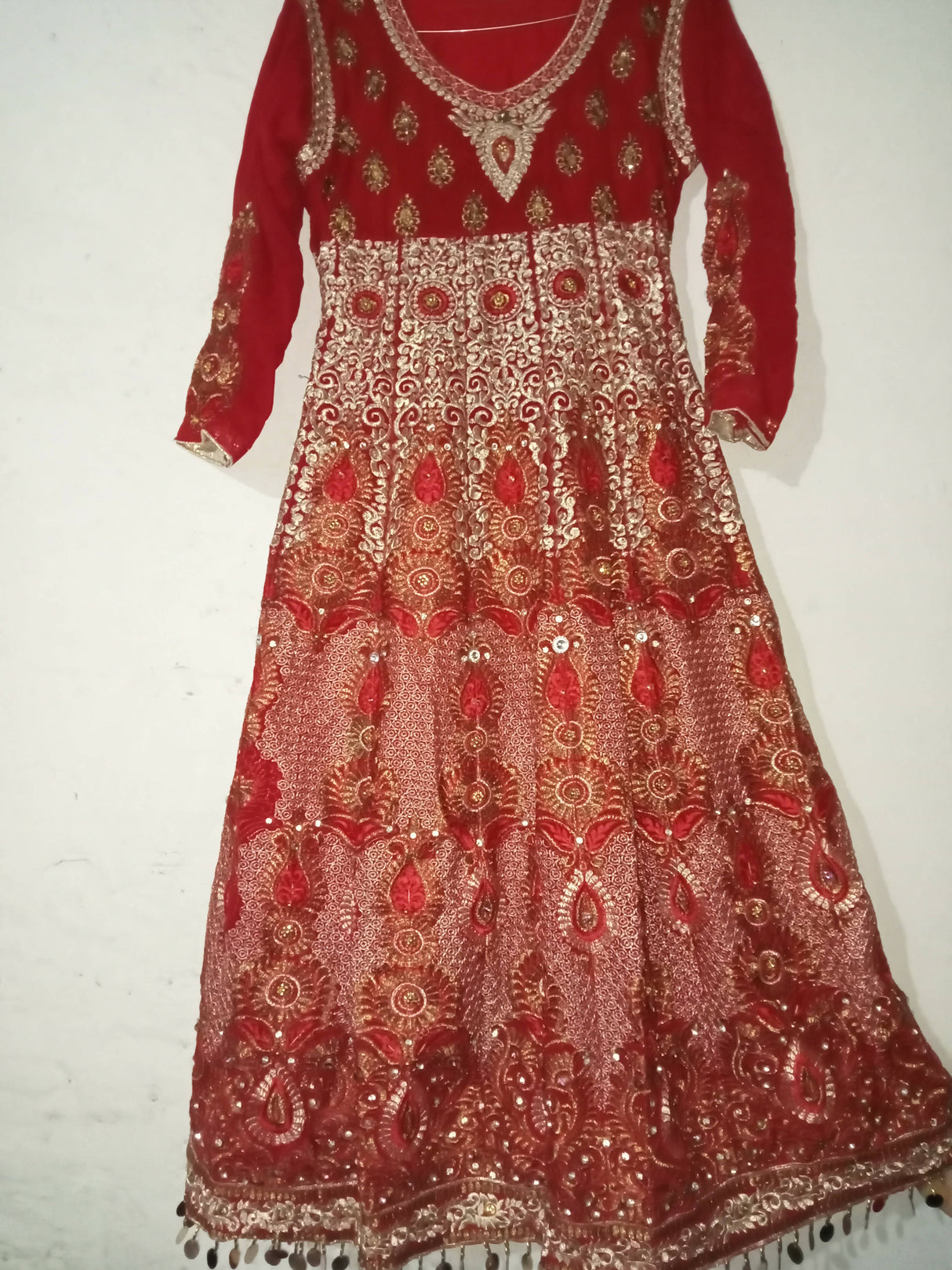 Long Fancy Frock & Capri Trouser | Women Frocks & Maxis | Medium | Worn Once