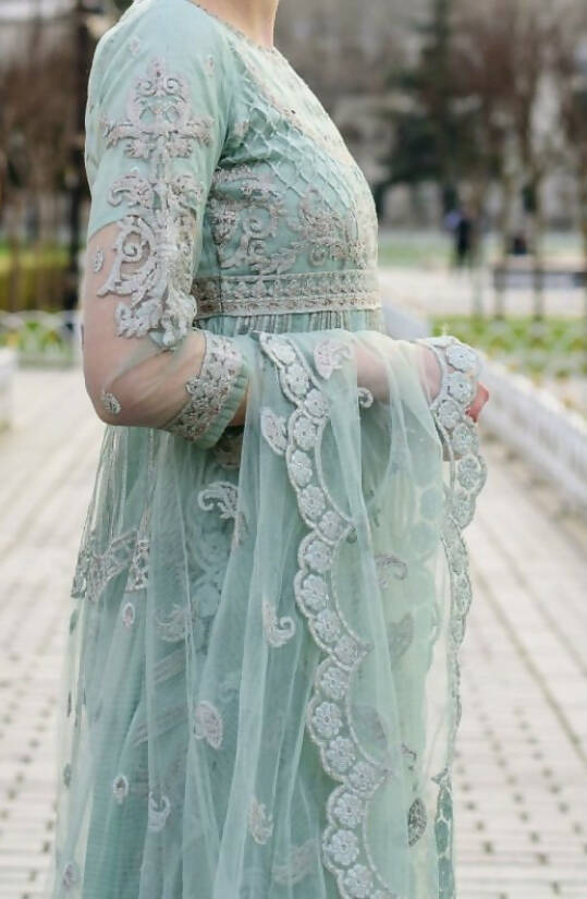 Shaposh|Fancy Max | Woman Frocks & Maxis| Medium | Preloved