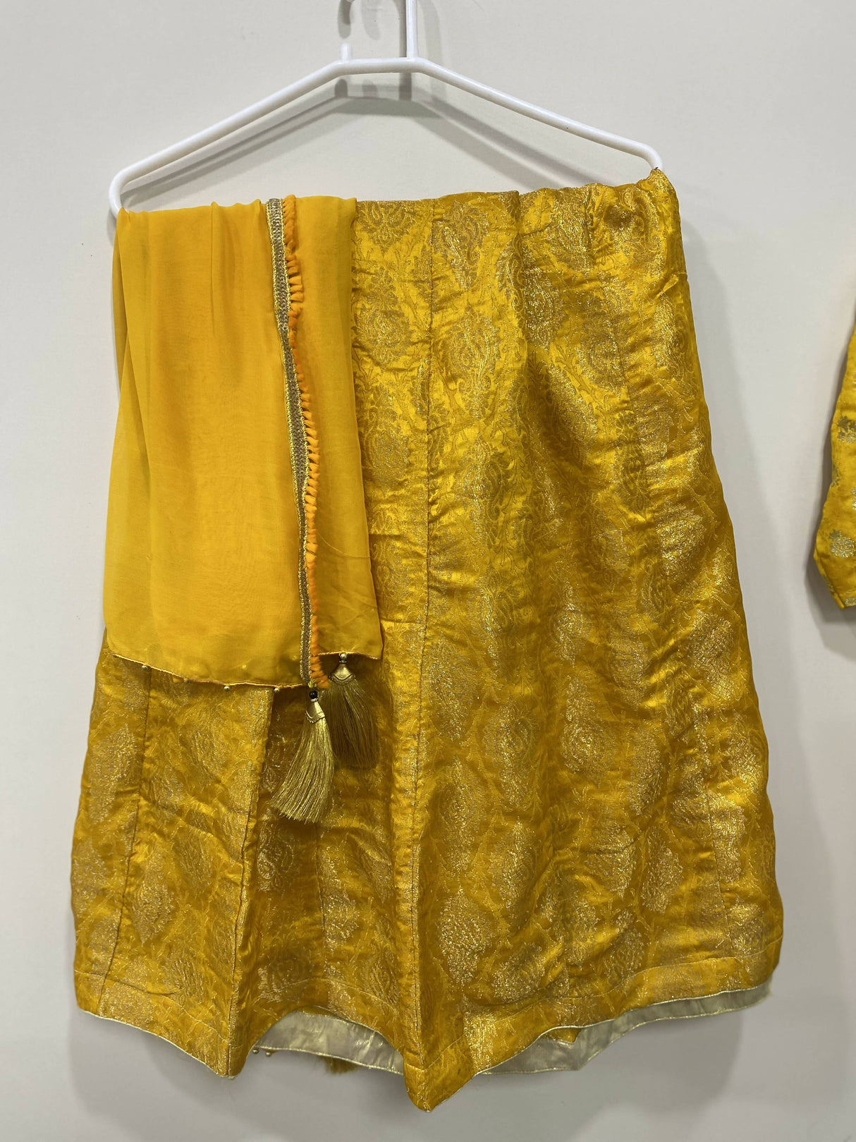 Yellow Lehnga choli | Women Locally Made Formals | Small | Worn Once