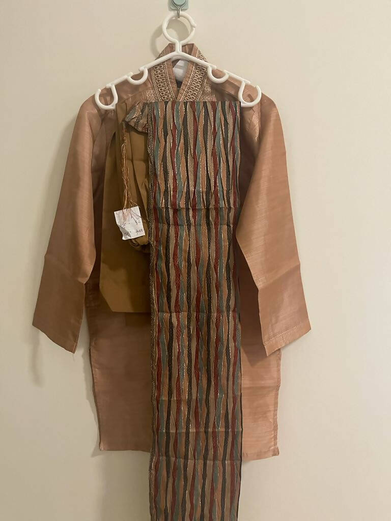 Brown Kurta (Size 16) | Boys Shalwar Kameez | Preloved
