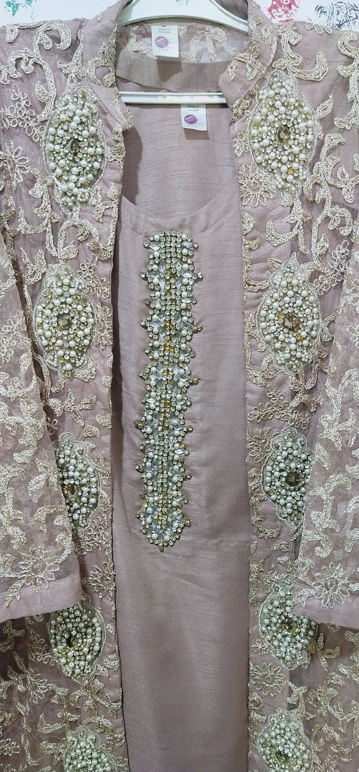 Fancy embroidered suit | Women Locally Made Formals | Large | Preloved