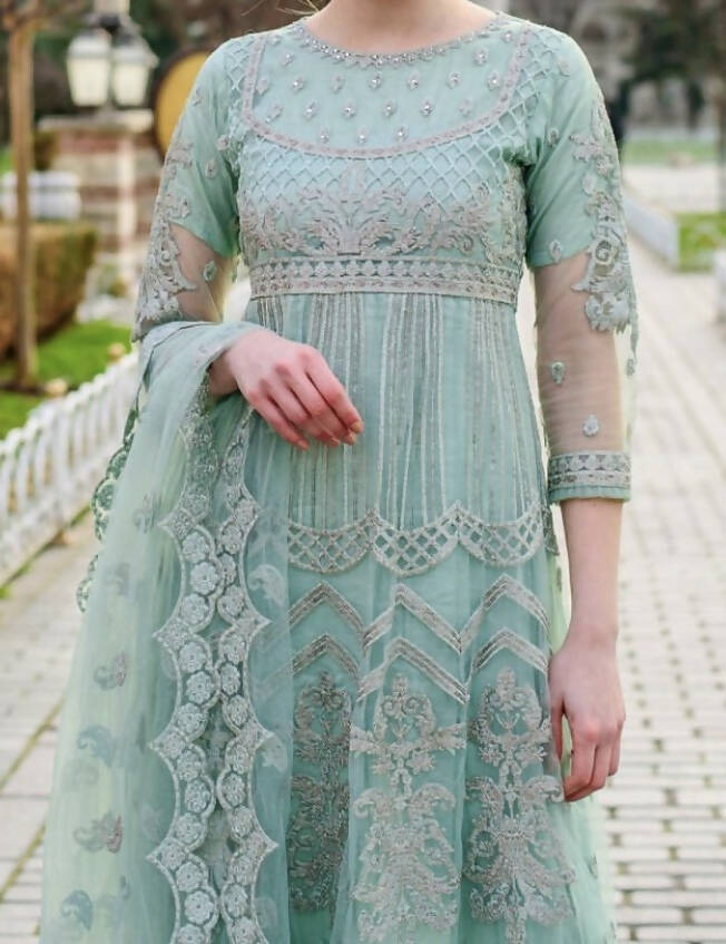 Shaposh|Fancy Max | Woman Frocks & Maxis| Medium | Preloved