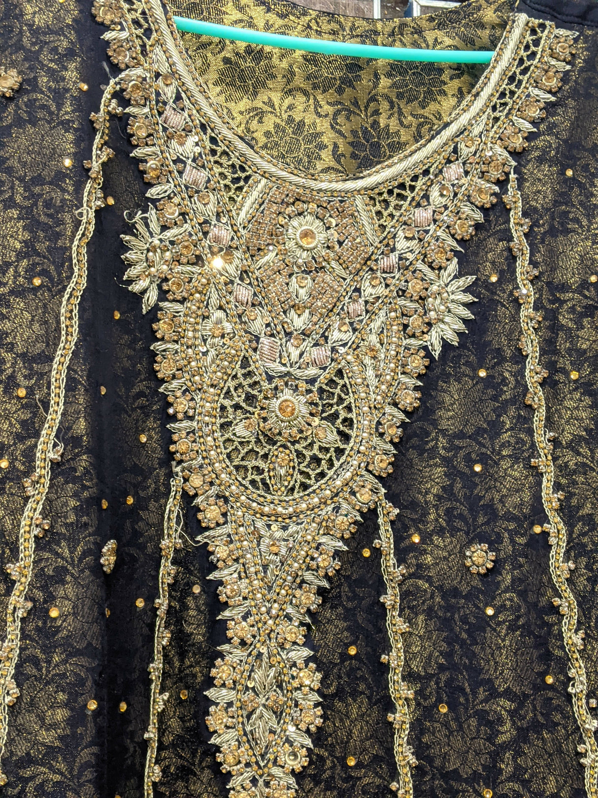 Blue Ladies wedding 3pc Suit | Women Branded Formals | Large | Preloved