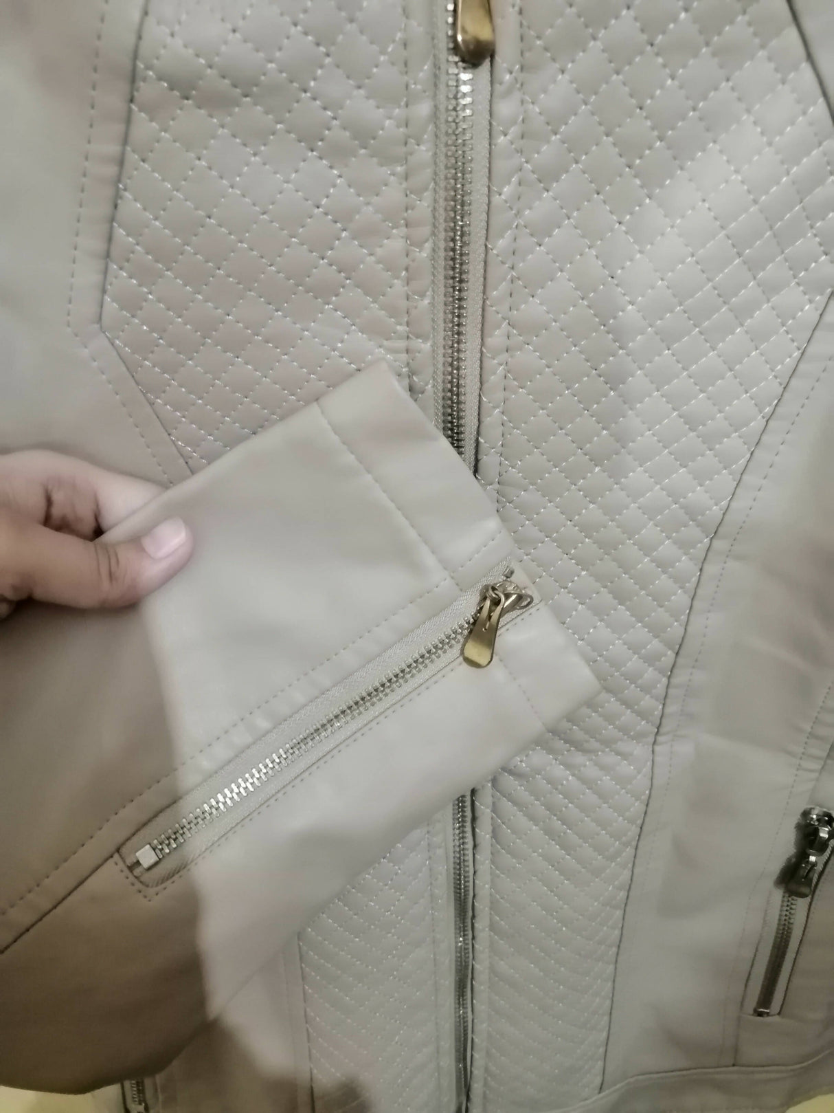 Leather jacket (Sze: M ) | Women Sweaters & Jackets | New