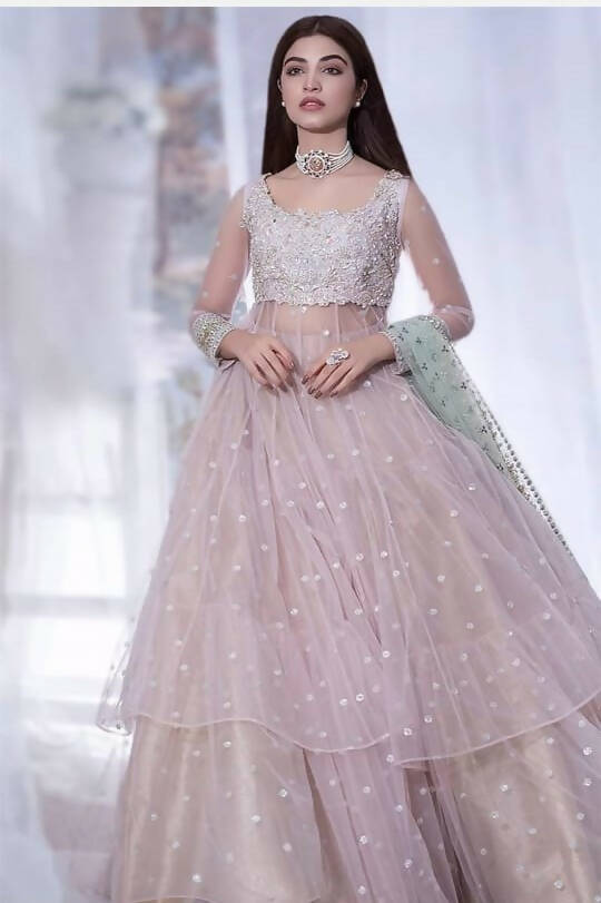 Purple Shirt peplum lehnga | Women Locally Made Formals | Medium | Worn Once