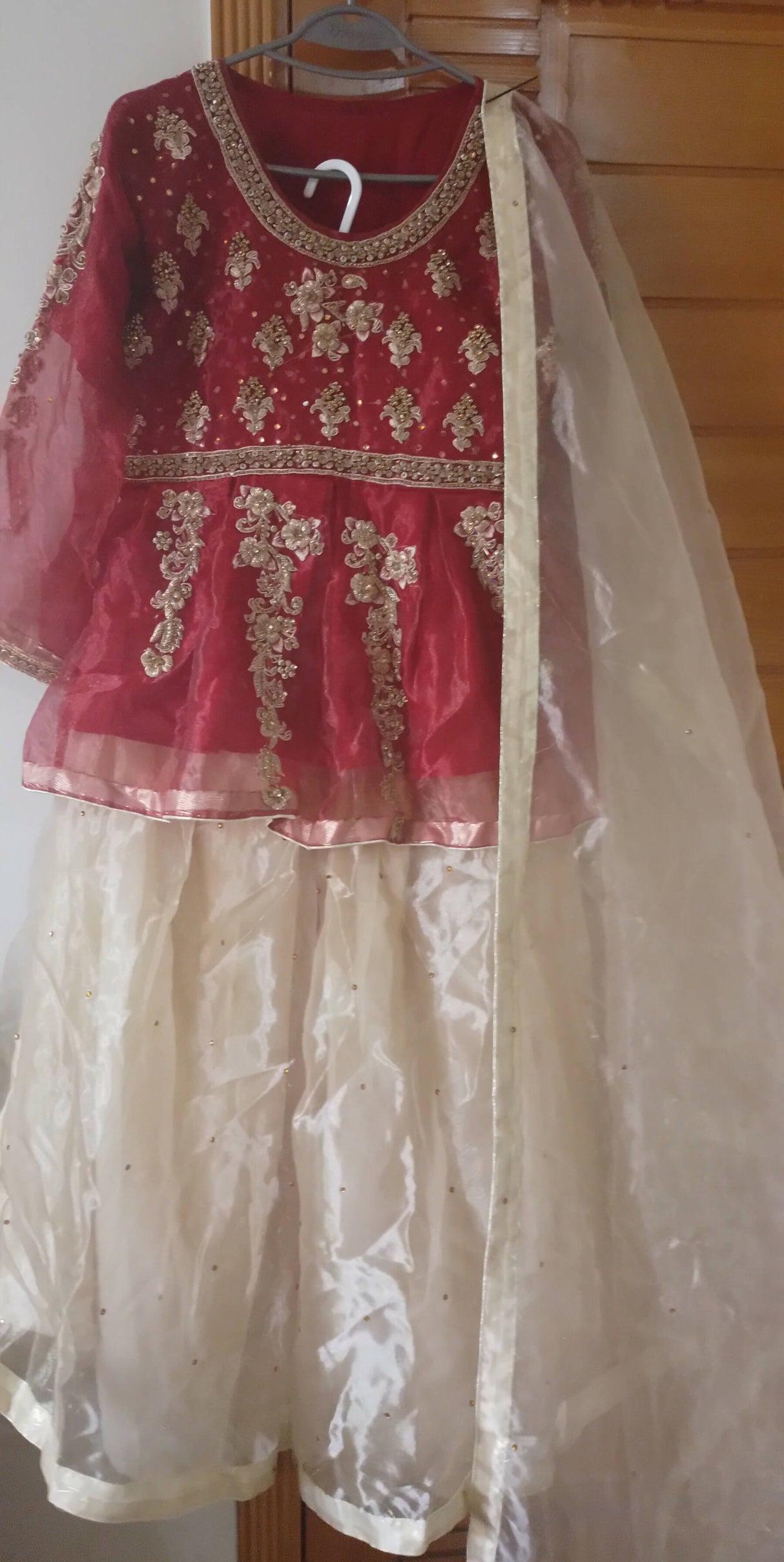 Lehnga with short frock | Women Formals | Small | Worn Once