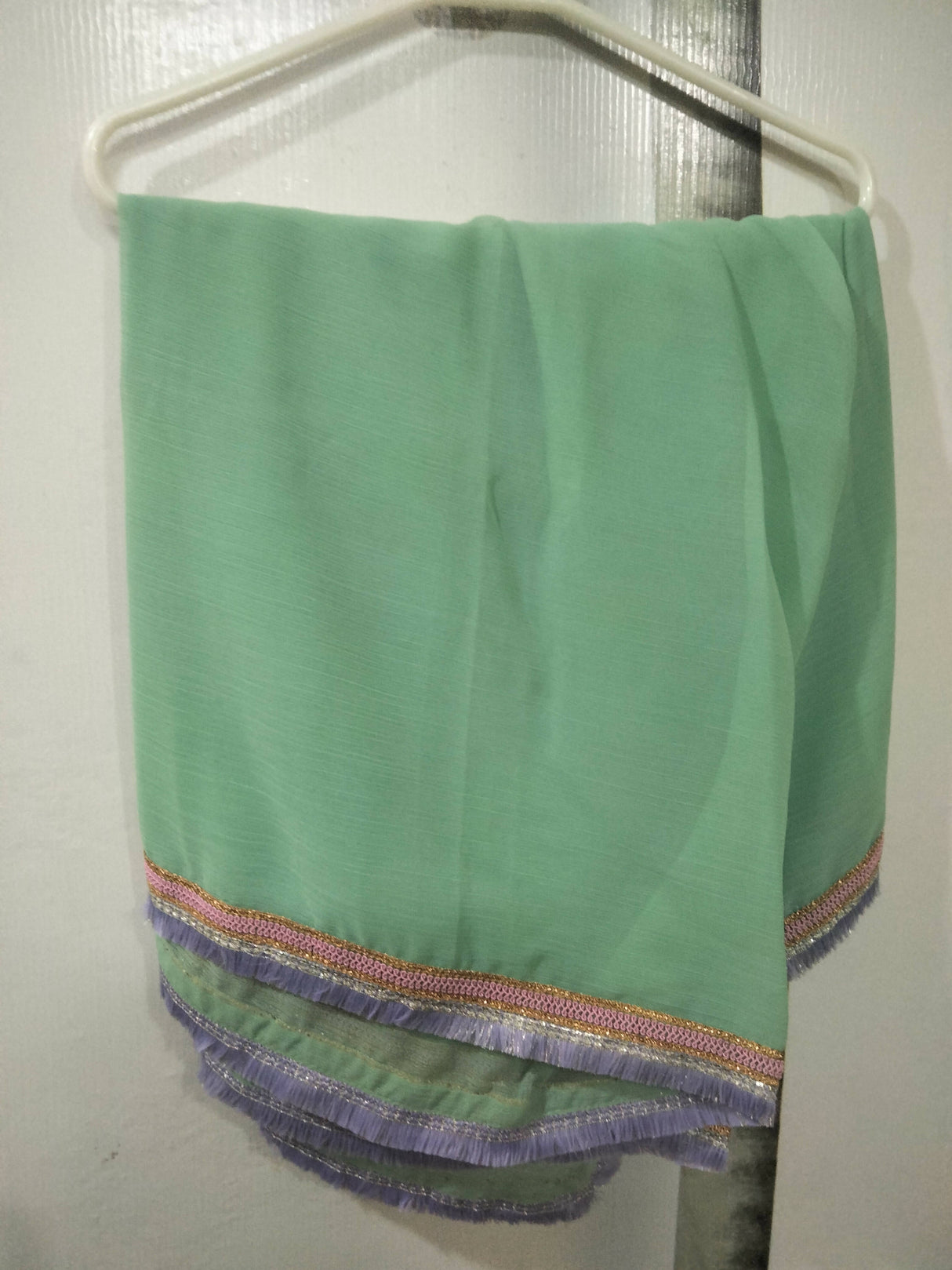 Mint Green Organza Kurta| Women Locally Made Formals | Medium | Worn Once