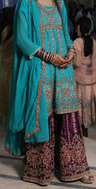 Stunning Sharara Suit | Women Locally Made Formals | Large | Preloved