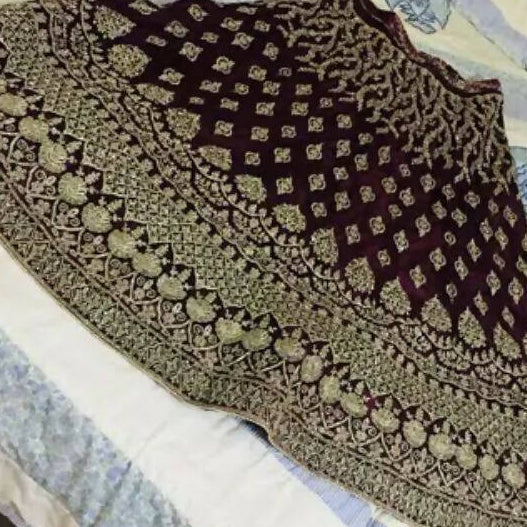 Stunning Maroon Lehnga | Women Locally Made Formals | Large | Worn Once