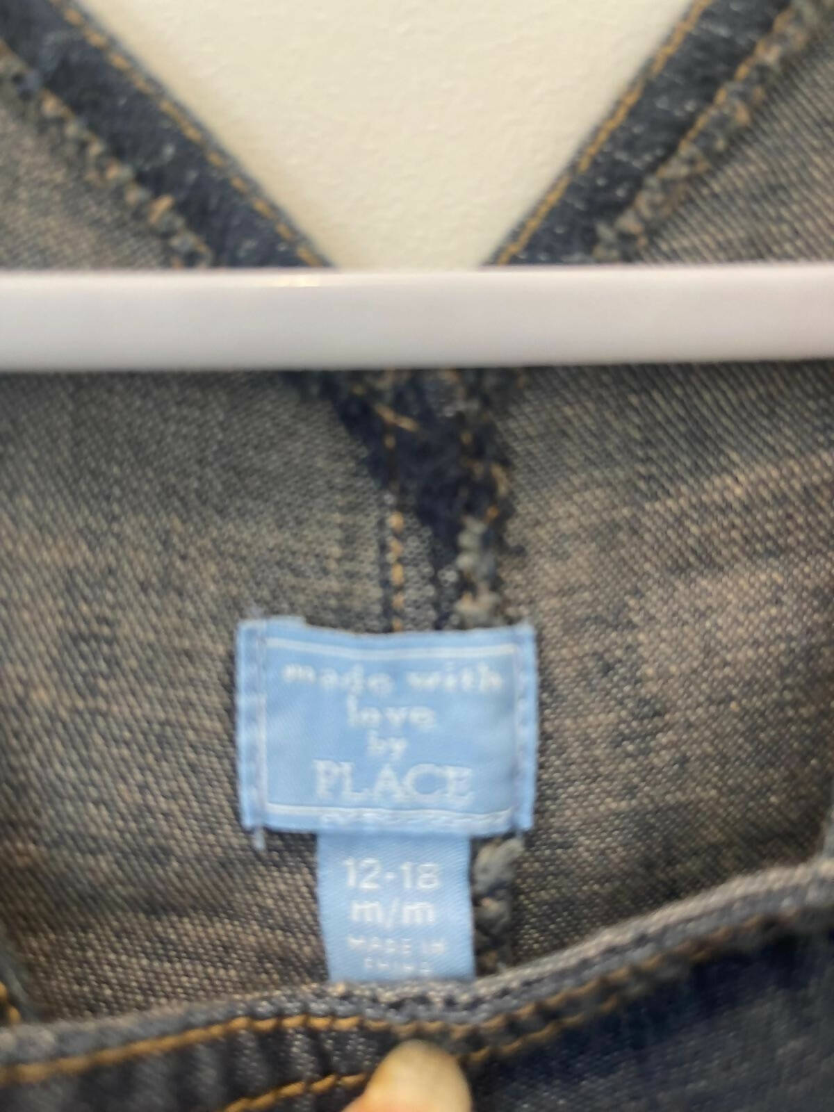 Childrens Place | Baby Boy Blue Overall Outfits (12-18 months) | Boys Tops & Shirts | Preloved