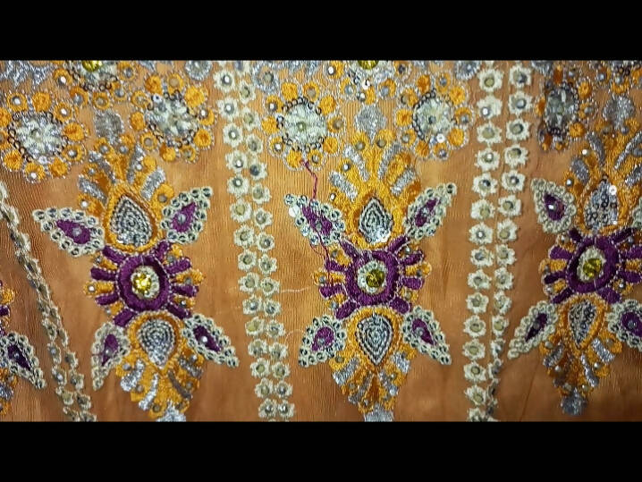 Formal Net Maxi | Women Frocks & Maxis | X-Small | Worn Once