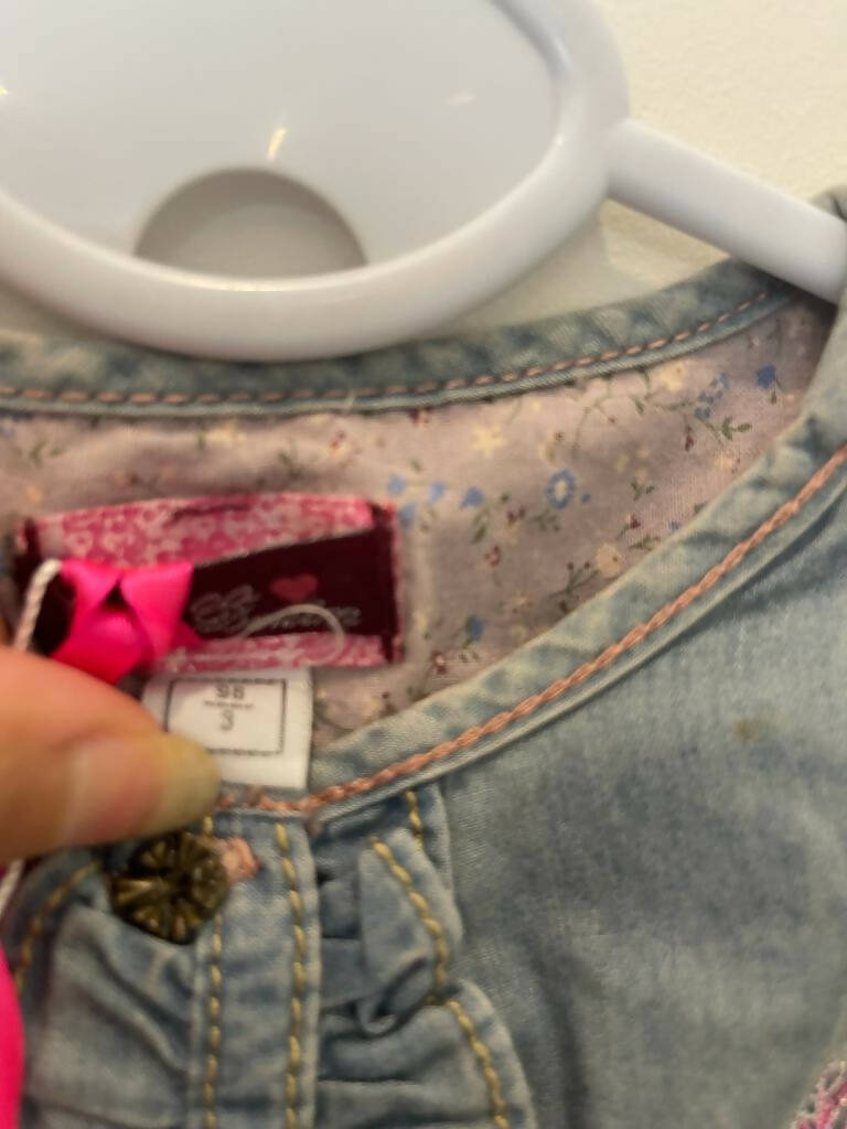 Chico | Blue Denim Shirt | Girls Tops & Shirts | Size 3 yr | Brand New with Tags