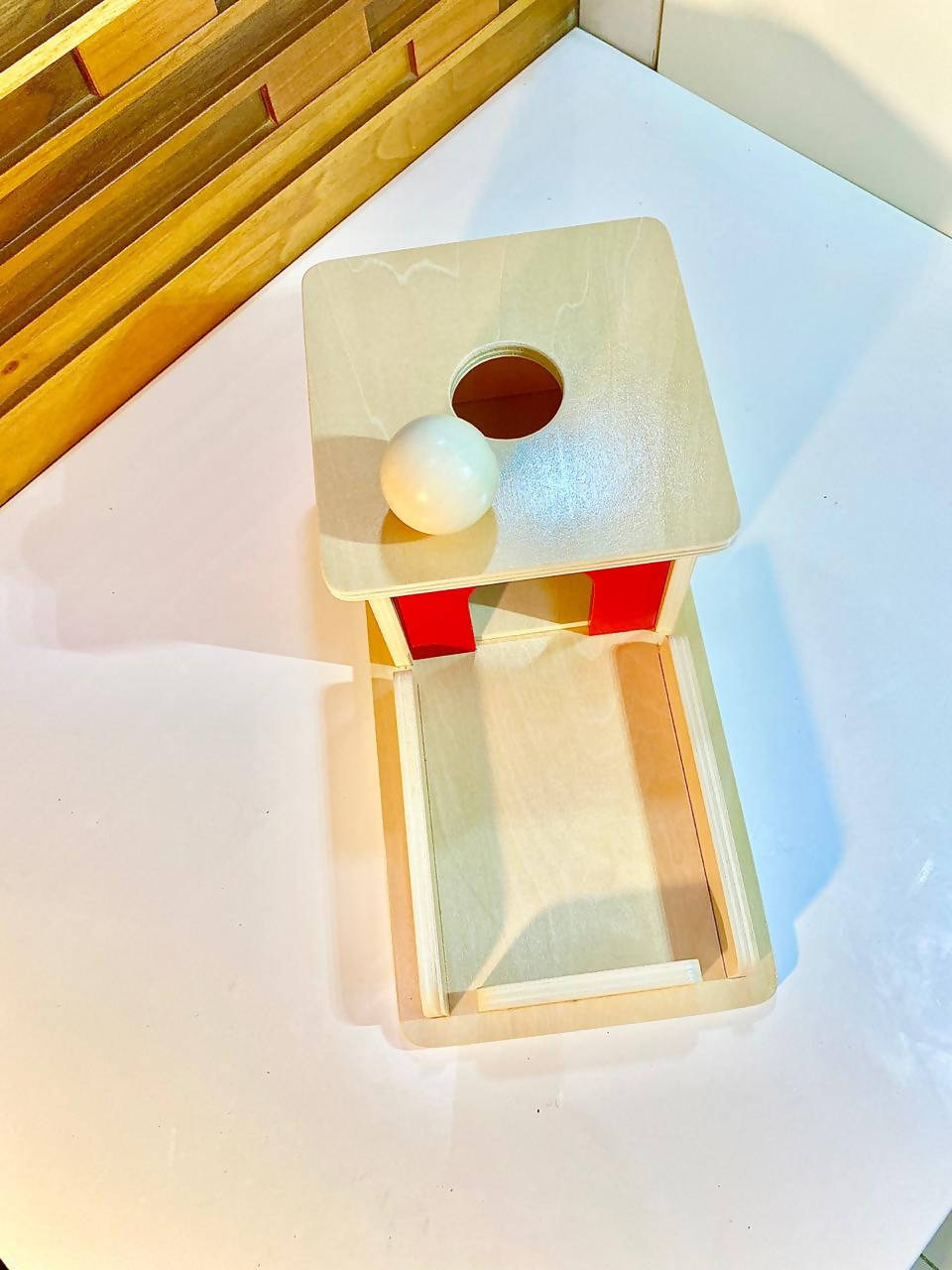 Object Permanence Box | Montessori Toy | Kids Toys & Baby Gear | Brand New