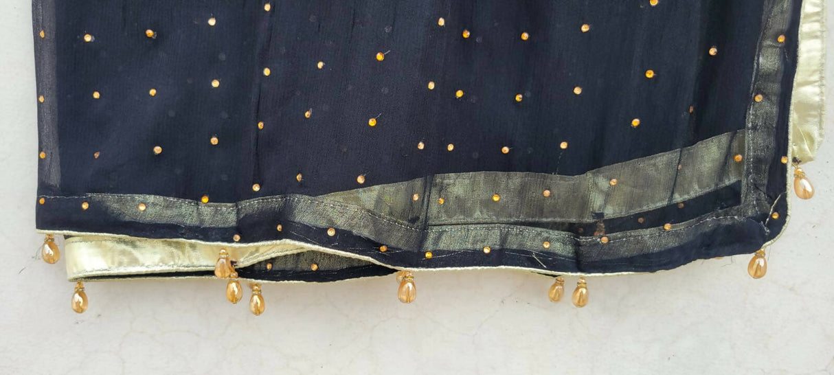 Black Embellished Suit | Women Locally Made Formals | Small | Worn Once