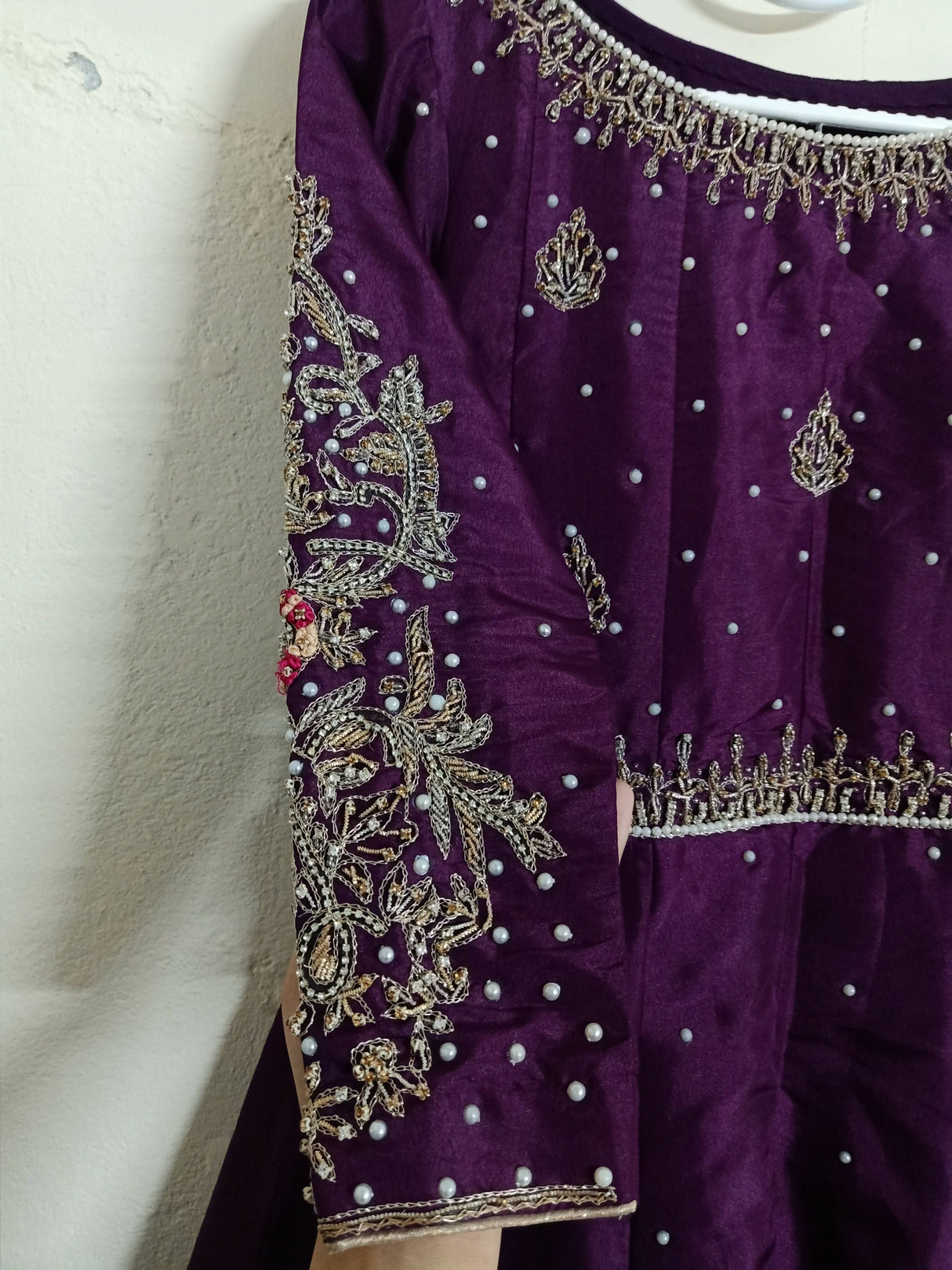 Beautiful purple Maxi | Women Frocks & Maxis | Small | Worn Once