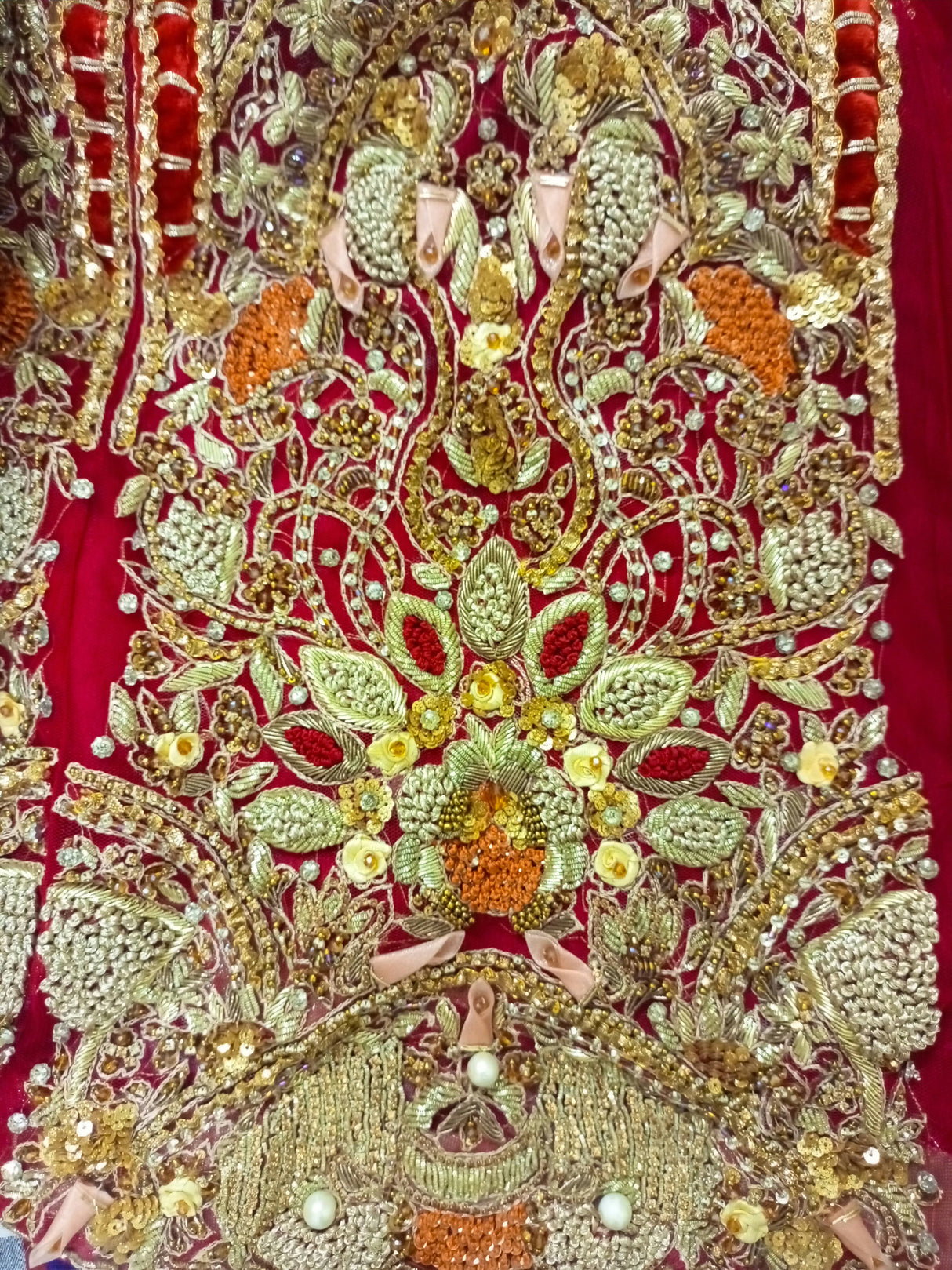 Red Captivating Suit | Women Bridals | Medium | Worn Once