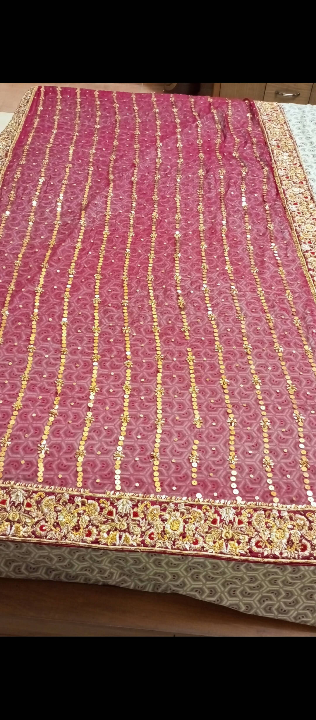 Red Dazzling Lehnga | Women Bridals | Small to Medium | Worn Once