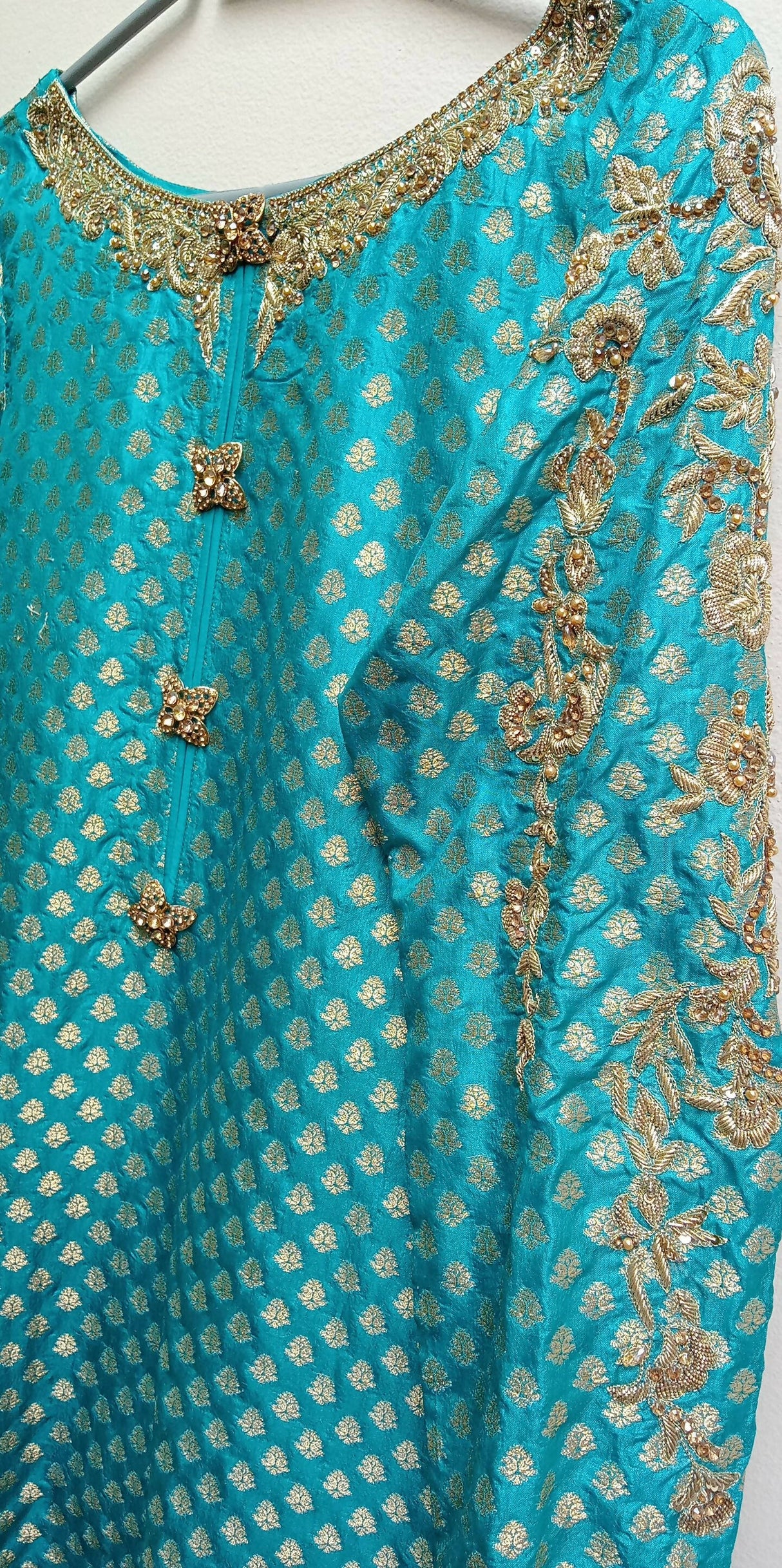 Blue 3 Piece Formal Suit | Women Locally Made Formals | Medium | Worn Once