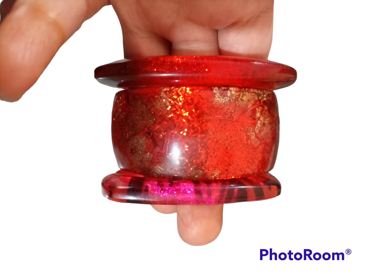 لڑکیوں کے لیے 3 چوڑیوں کا سیٹ (سائز: 2.5) | لڑکیوں کے لوازمات | نئی