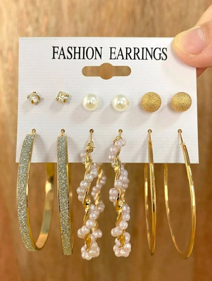 Shein | 3 Hoop Earrings Shein | Women Jewelry | Brand New