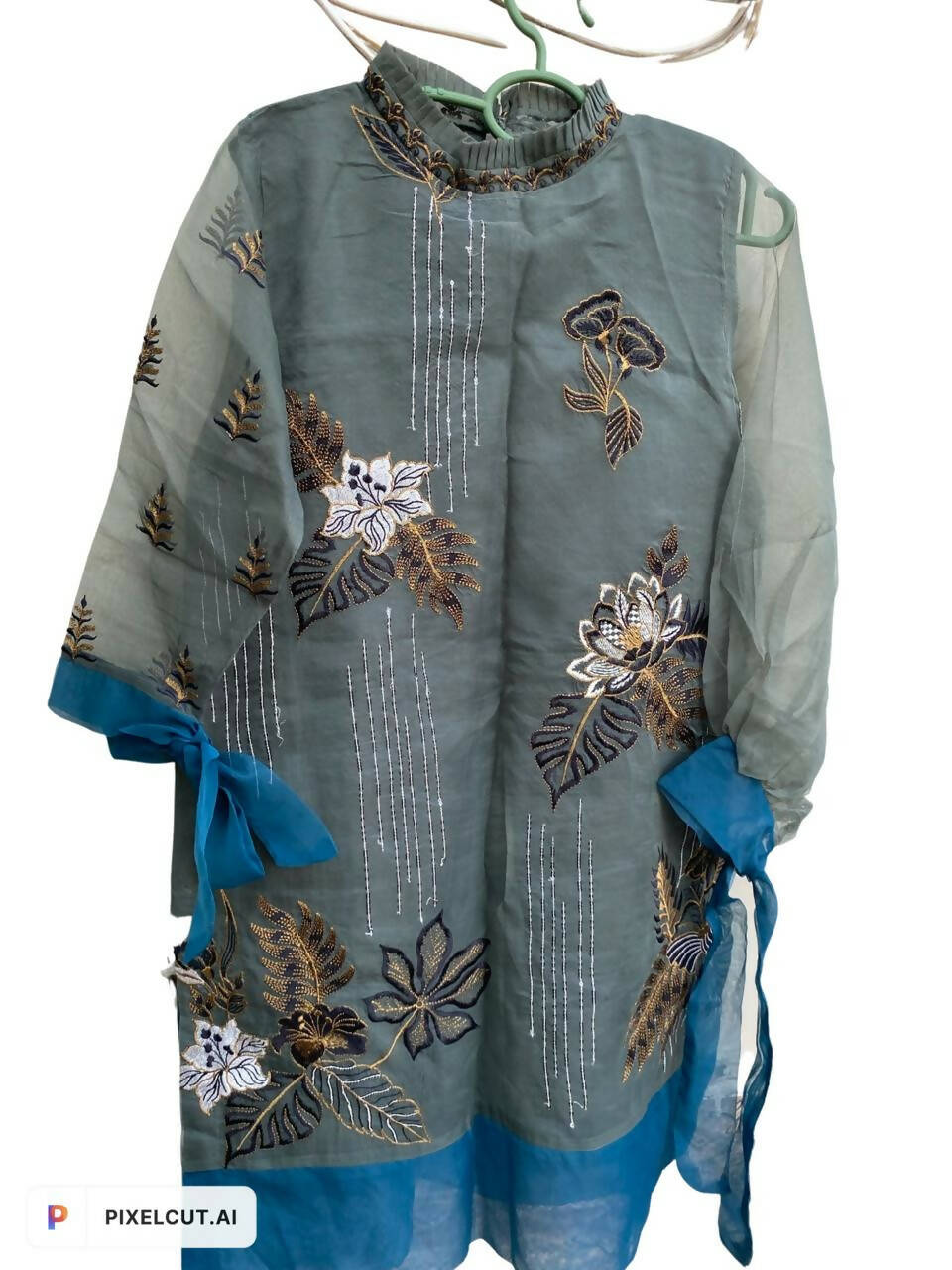 Tissue net Kurta | Women Locally Made Kurta | Medium | New