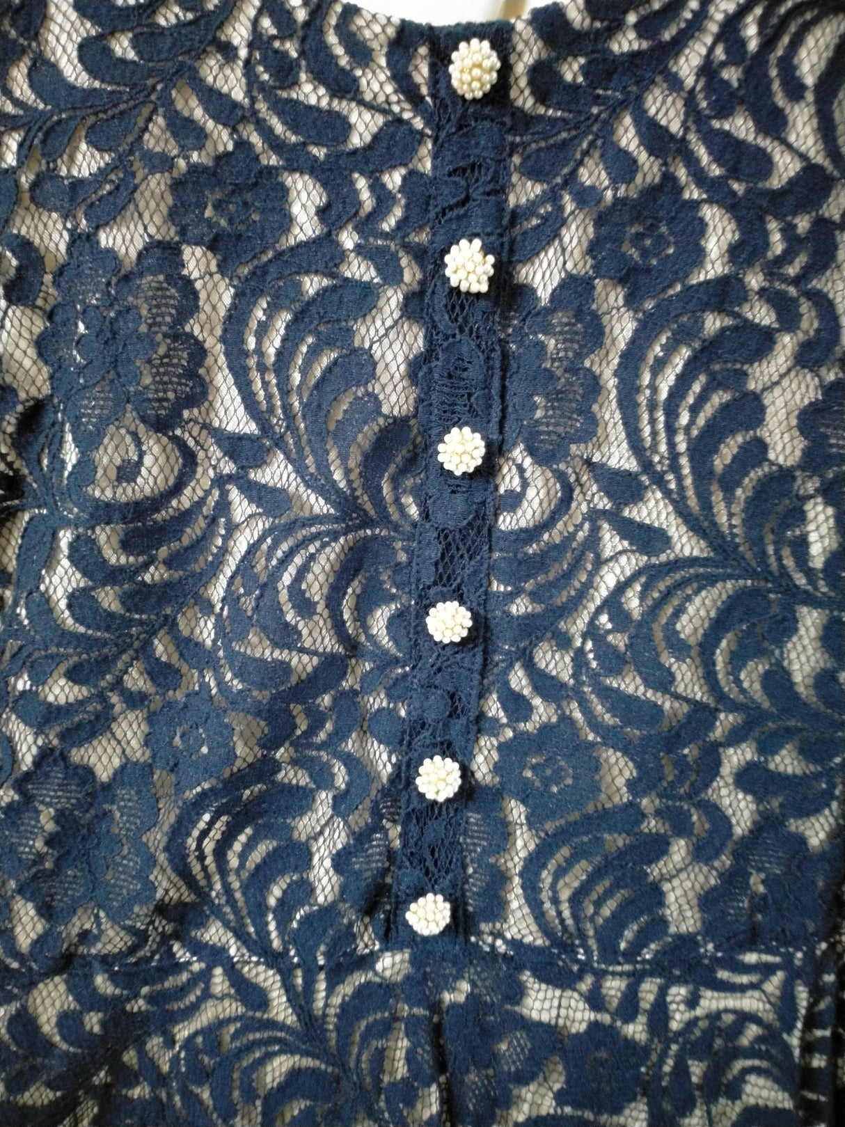 Blue Net frok with flared trouser | Women Locally Made Kurta | Medium | Worn Once