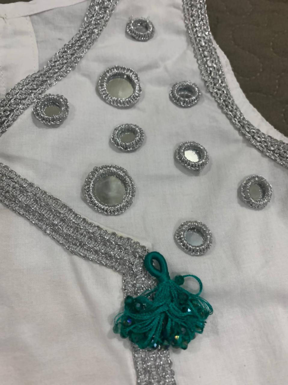 Beautiful White Babies Suit | For Kids | 3 Piece Suit | Sizes Available | Brand New