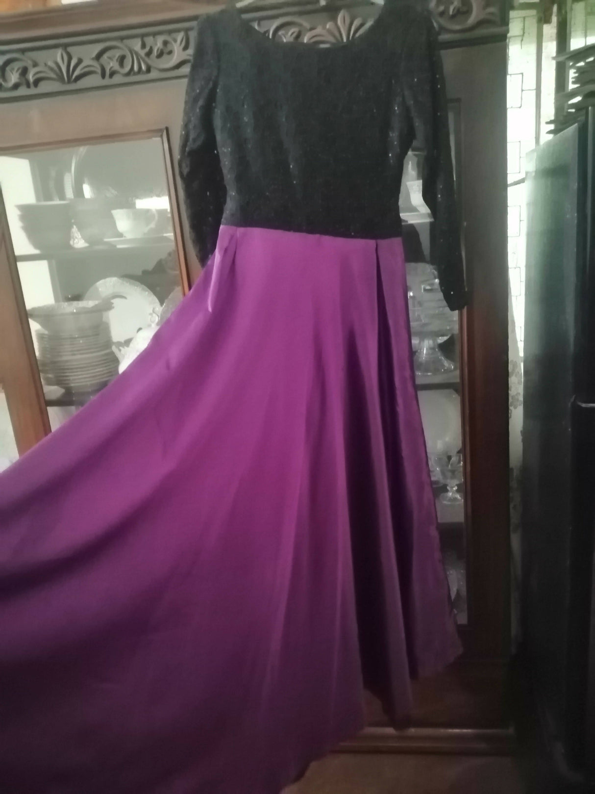 Long Silk Maxi | Women Frocks & Maxis | Small | Worn Once