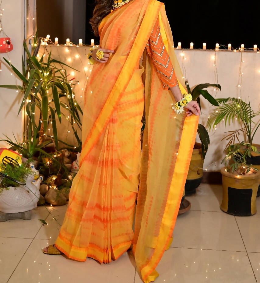 Mayoon Saree | Women Sarees | Women Locally Made Formals |X Small | Worn Once