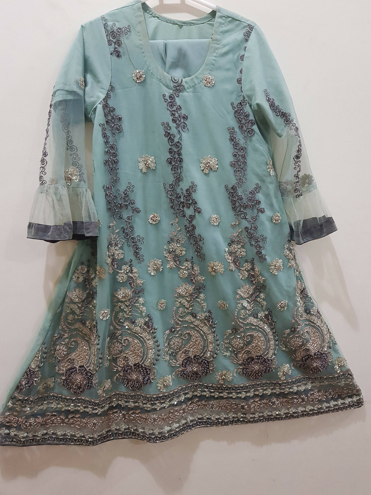 Embroidered Frock | Women Frocks & Maxis | Medium | Worn Once