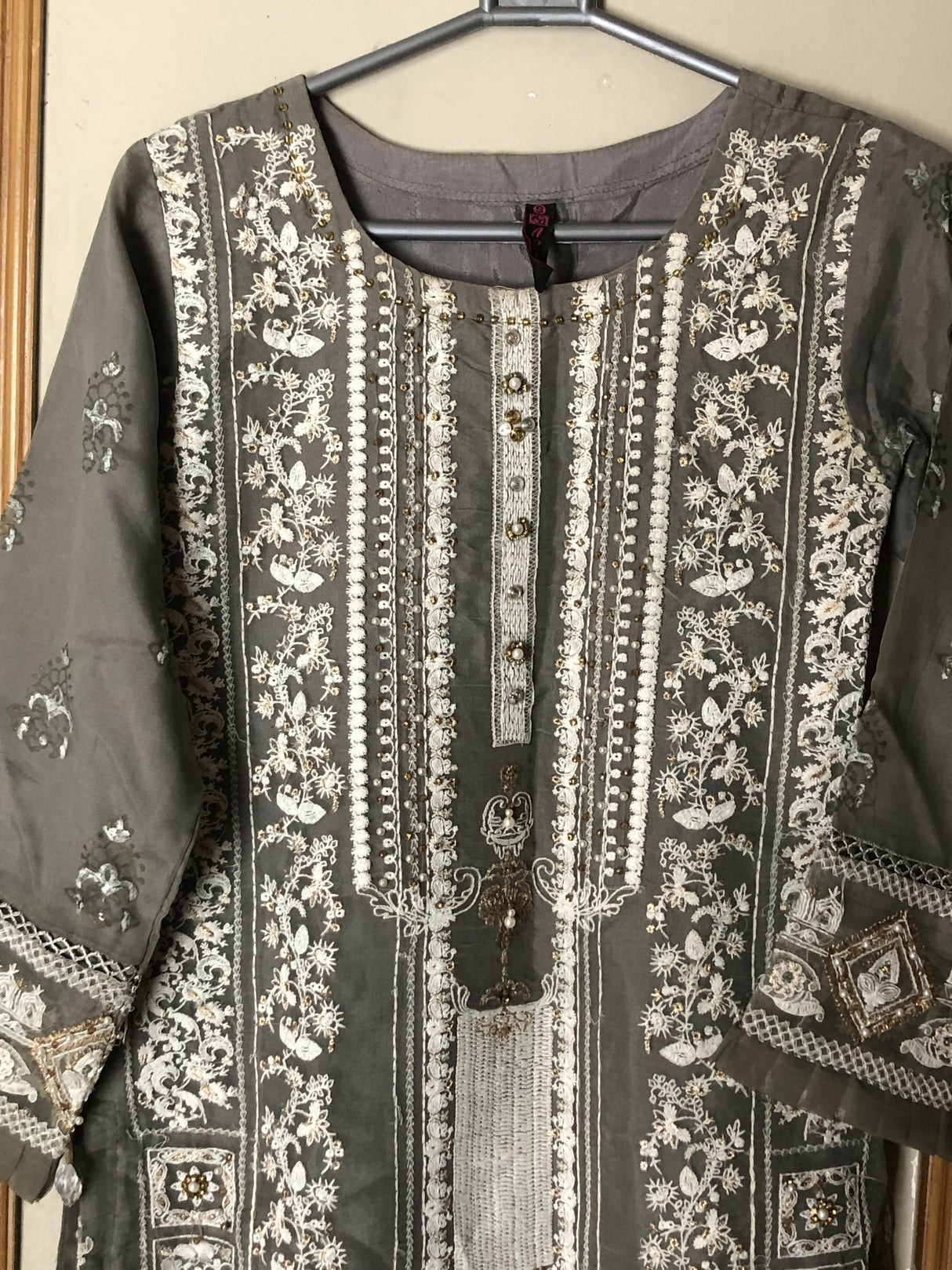 3 PC Pista Color Suit | Women Locally Made Formals | Small | New