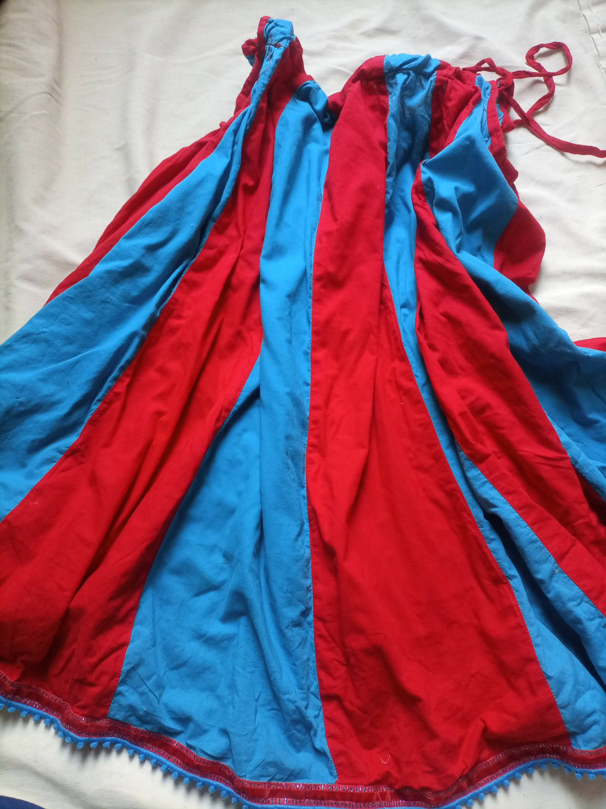 Blue & red Frok | Girls Skirts & Dresses | 6 to 8 years | Preloved